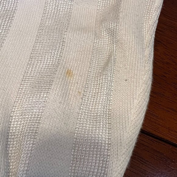 Vintage Wimbledon Brand Tennis Knit Sweater Cotton/Rayon Men's Medium Preppy - Picture 4 of 11